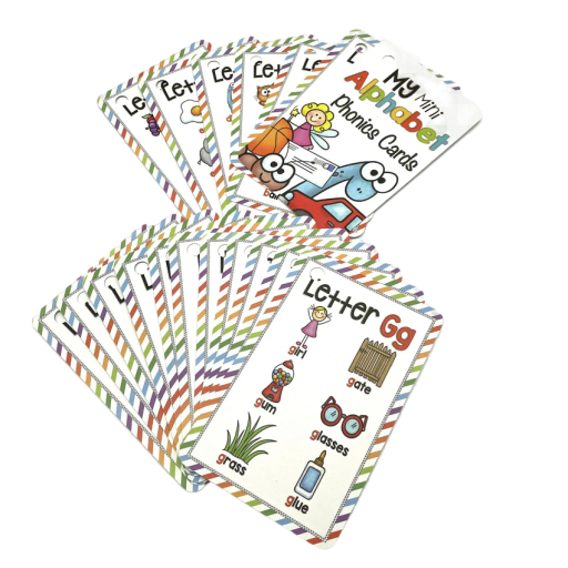 Cartes éducatives avec images en anglais 27 pcs