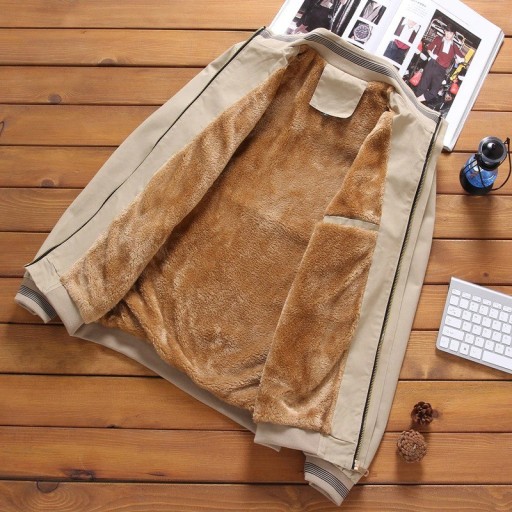 Casaco de fleece de inverno para homem A2791