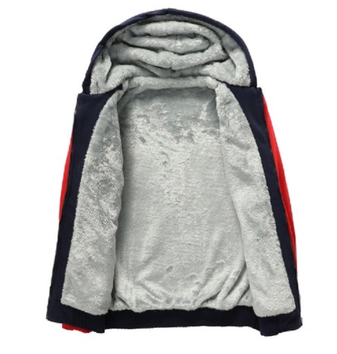 Casaco de fleece em algodão para homem J934