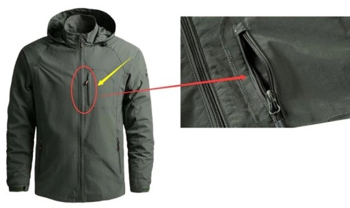 Casaco desportiva masculina