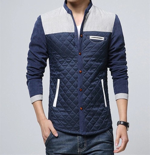 Casaco estiloso masculino de primavera/ outono J1449