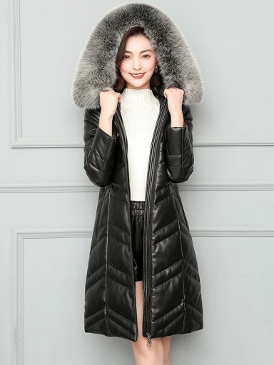 Casaco longo de inverno para senhora P2238