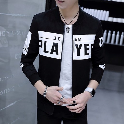 Casaco Masculino com Inscrição PLAYER J2589