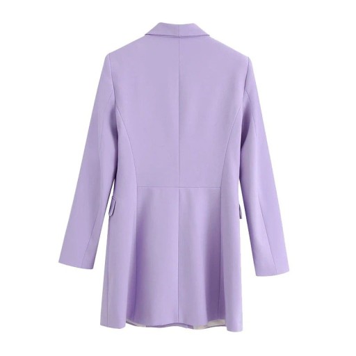 Casaco roxo feminino