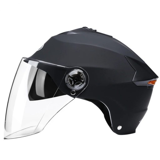 Cască de ciclism unisex EPS cu lumina din spate, vizor rabatabil, design simplu cu inscripția anda helmet, cască de protecție