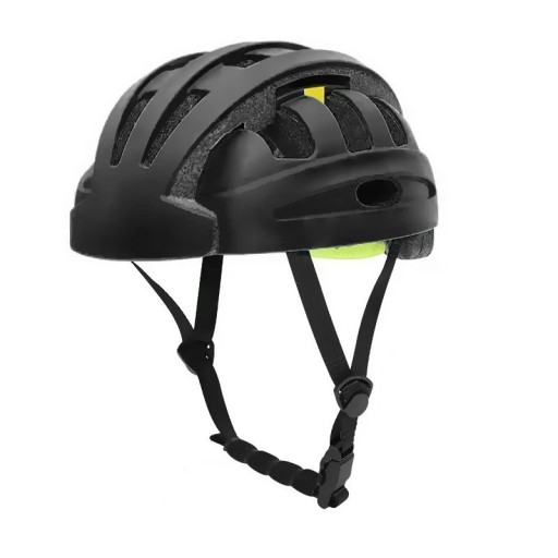 Casco da ciclismo da uomo 59–62 cm EPS Luce LED posteriore Casco sportivo monocolore per bici MTB da strada sicurezza