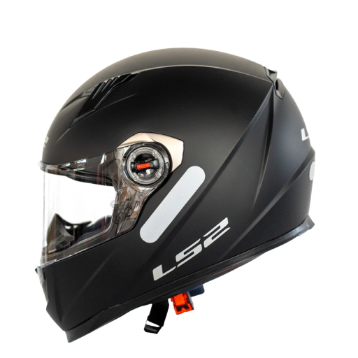 Casco de motocicleta abatible con visera transparente, ABS negro, sistema abatible, orificios de ventilación, protección para la cabeza.