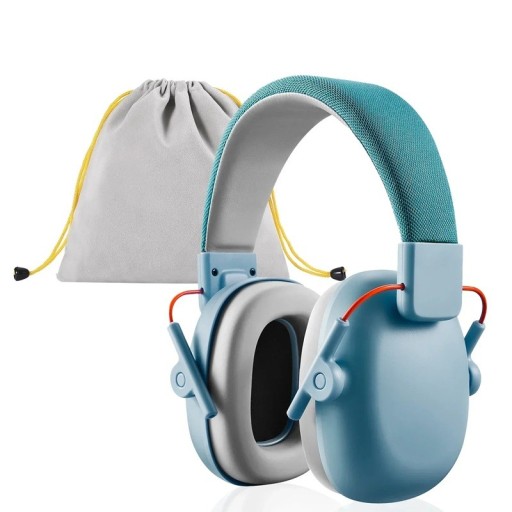 Casques anti-bruit pour enfants YHKEMA 9×20 cm Protection contre le bruit Taille réglable Oreillettes confortables SNR 27dB Design léger et pliable