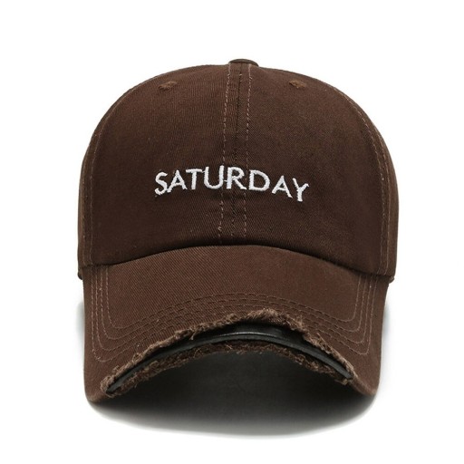 Casquette avec visière