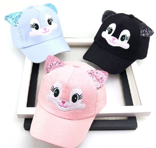 Casquette d'enfant avec oreilles Becca