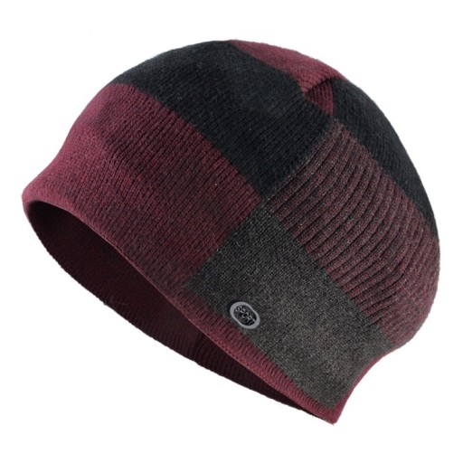 Casquette pour homme à motif écossais