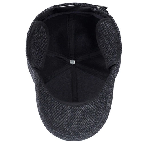 Casquette pour homme avec protège-oreilles