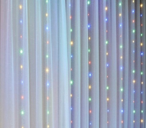 Catena luminosa 3 x 1 m 105 LED