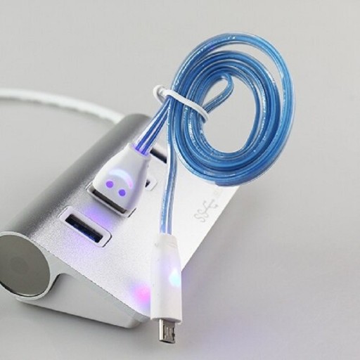 Cavo dati USB luminoso a Micro USB