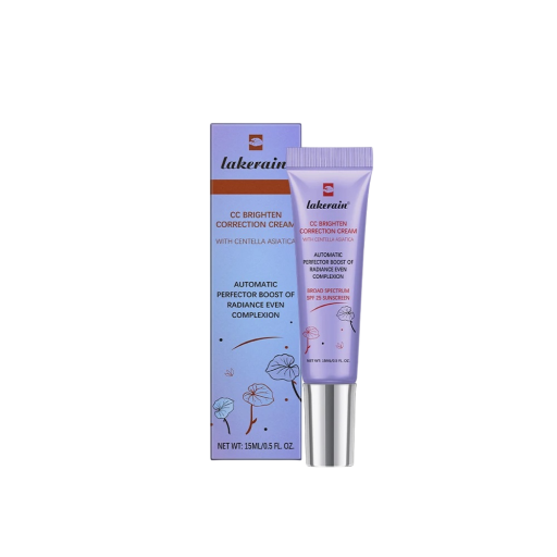CC krém 15 ml 3Colors Kórejská kozmetika Tekutý plne krycí tónovací krém Vodeodolný rozjasňujúci krém na zjednotenie pleti a korekciu tónu