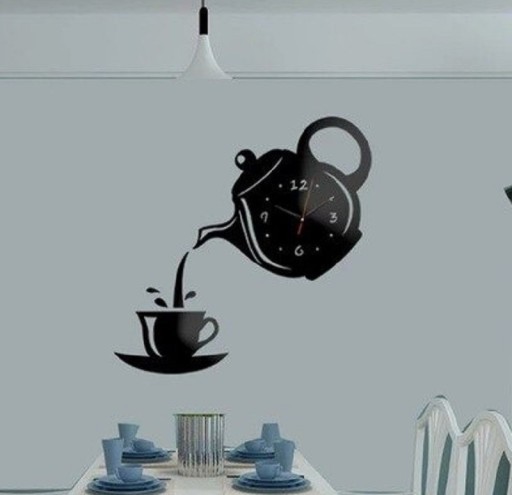 Ceas de perete autoadeziv