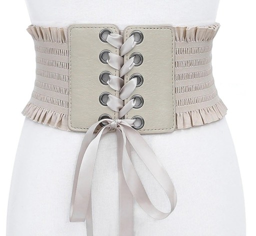 Ceinture corset pour femme avec lacets