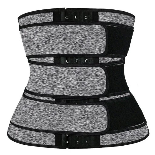 Ceinture de compression pour la perte de poids pour hommes Ceinture de modelage Ceinture amincissante Fermeture à crochets et velcro Soutien lombaire Effet sauna