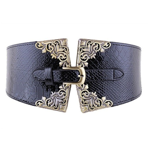 Ceinture élastique pour femme avec ornements
