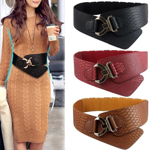Ceinture en cuir pour femme L123