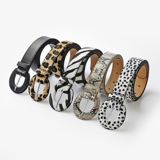 Ceinture en cuir pour femme L246