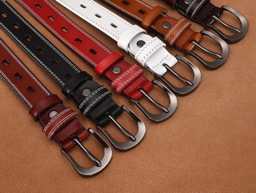Ceinture en cuir pour femme L41