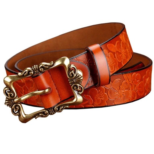 Ceinture en cuir pour femme L95
