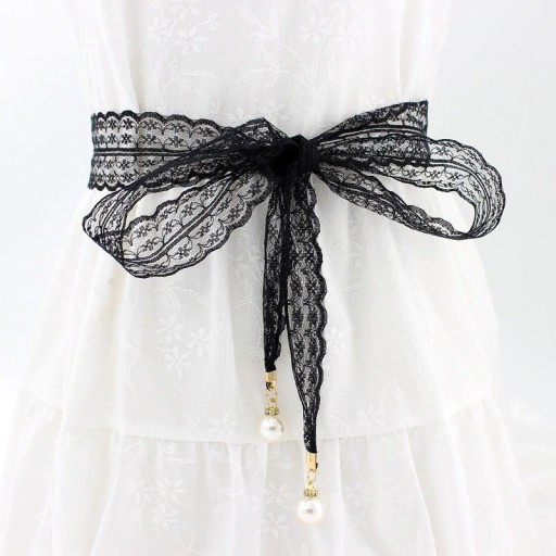 Ceinture en dentelle pour femme L230