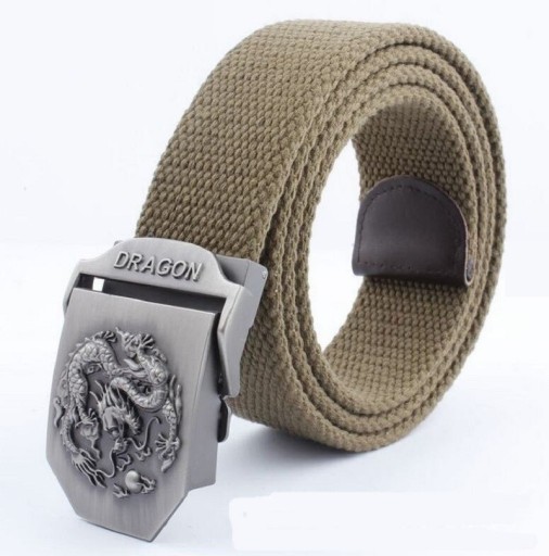 Ceinture en tissu avec dragon