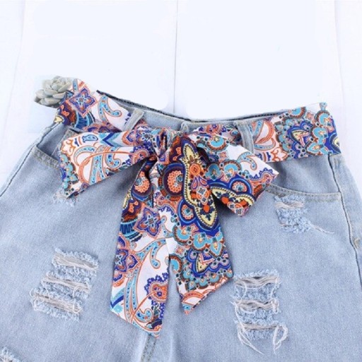 Ceinture en tissu pour femme L197