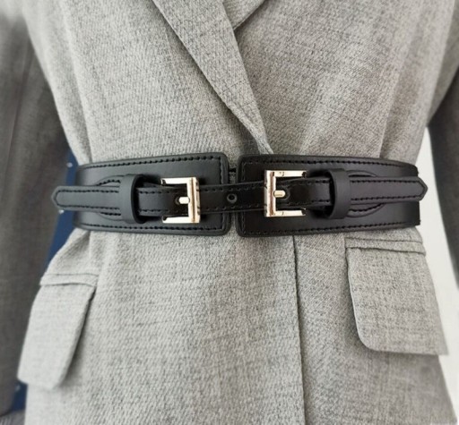 Ceinture femme à double boucle L75