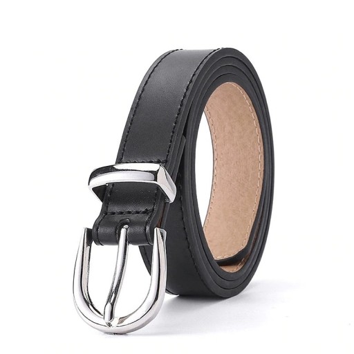 Ceinture femme avec boucle en argent