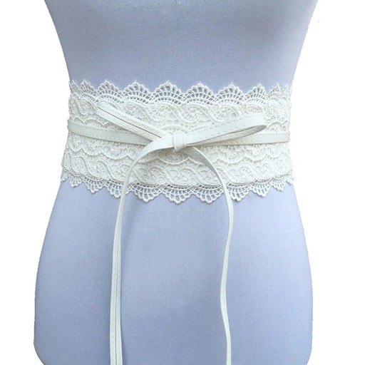Ceinture femme avec dentelle