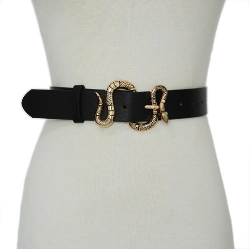 Ceinture femme avec serpent
