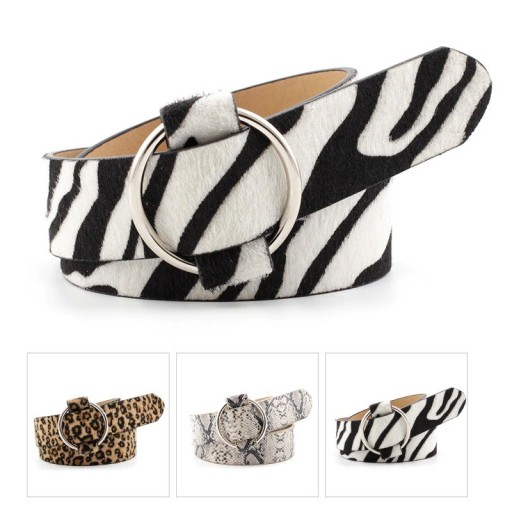 Ceinture pour femme avec motif animal