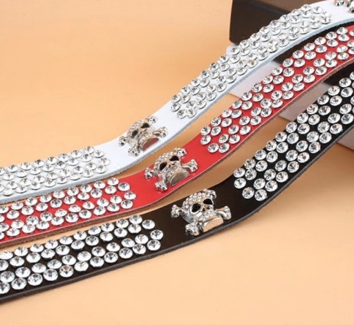 Ceinture pour femme avec skull