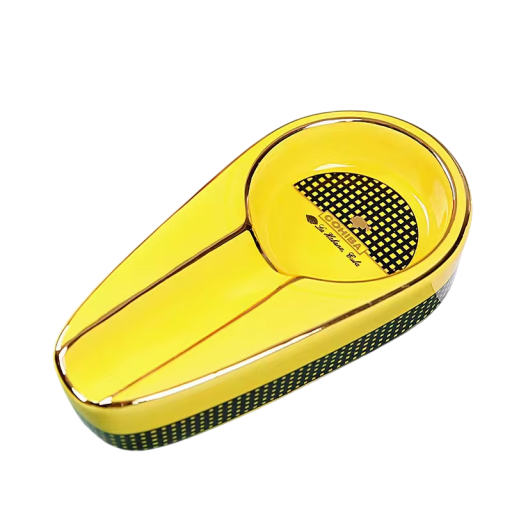 Cendrier en céramique portable 120x68x25 mm Outil pratique pour cigares Fumer du tabac Cendrier à cigarettes