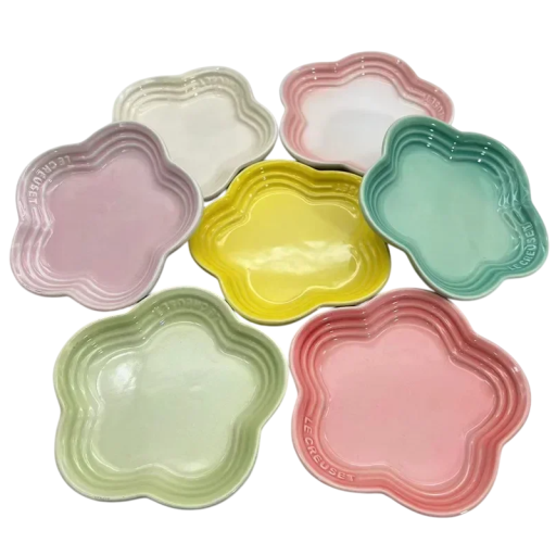 Ceramic Cat Bowl 14 cm Wide Bowl Against Whisker Stress Ceramic Bowl Low Non-Slip Bowl for Cats