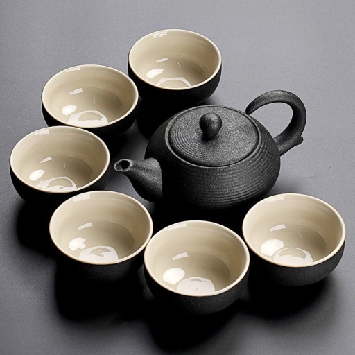 Ceramiczny zestaw do herbaty 7 szt