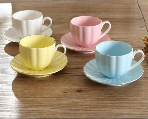 Ceramiczny zestaw do herbaty 8 szt