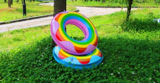 Cercle de natation gonflable J1397