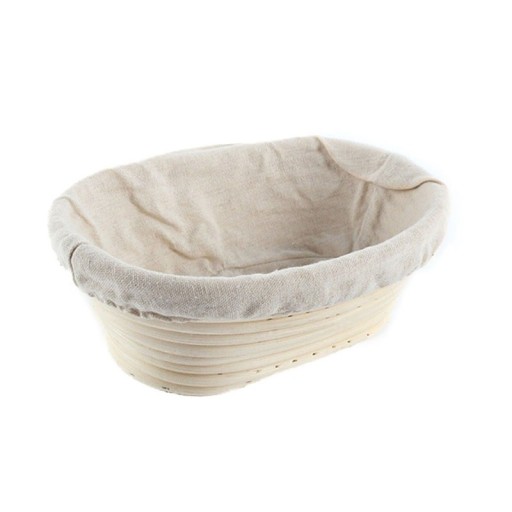 Cesta de repostería de ratán