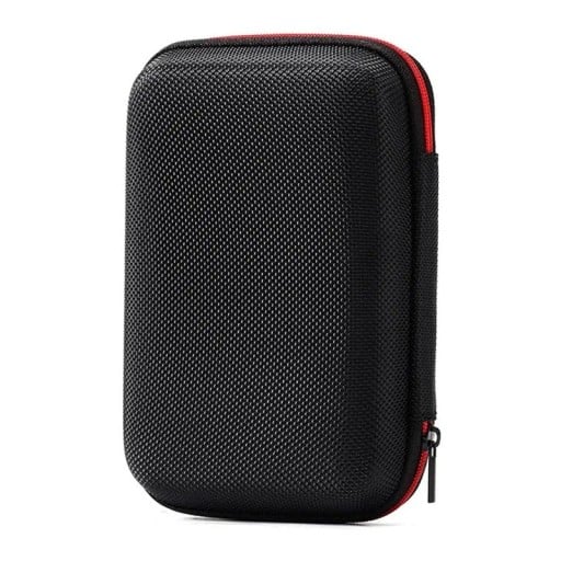 Cestovní obal na drobnou elektroniku Nárazuvzdorná konstrukce EVA 15 x 11 x 4,5 cm Fekete S belső cipzáras zsebbel Konzol, lemez és powerbank számára