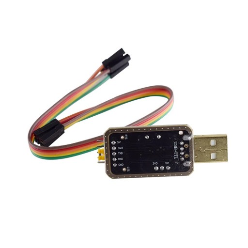 CH340G CH340E RS232 to TTL USB Converter 3.3V 5V Replacement for PL2303 USB to Serial Port for Arduino Board 39.5×23.8mm