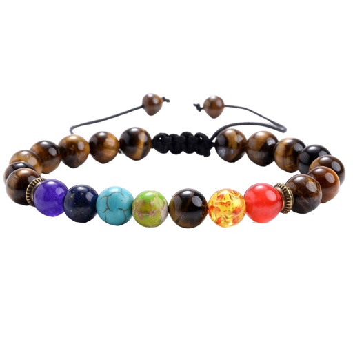 Chakra sten armband Z272