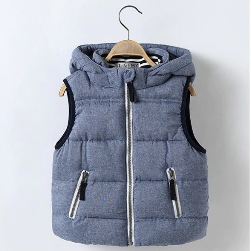 Chaleco acolchado moderno para niños