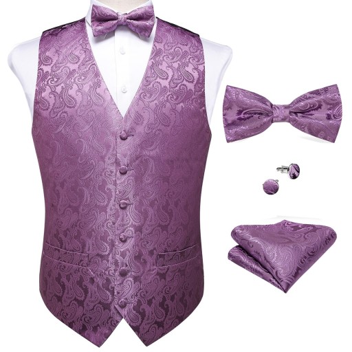 Chaleco de hombre con pajarita F314 Chaleco de hombre con pajarita F314