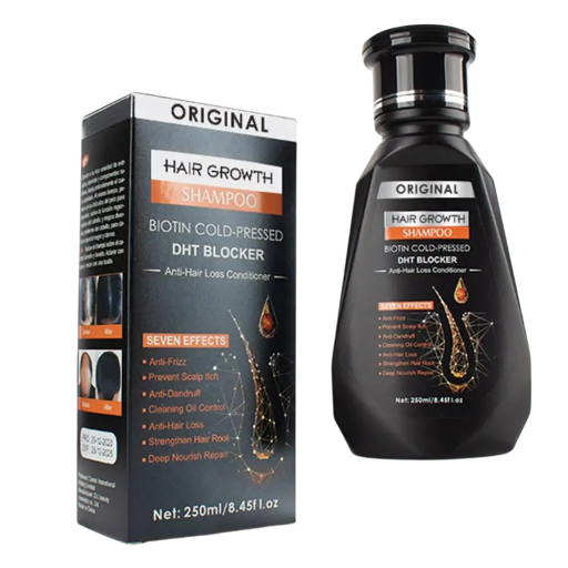 Champô para cabelo 250 ml Sete efeitos contra a caspa, comichão, restaura o cabelo e o couro cabeludo