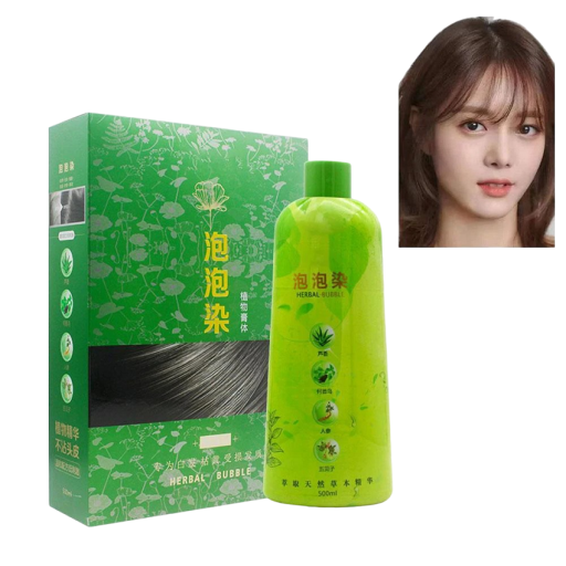 Champú colorante para el cabello Tinte para el cabello Tinte para el cabello lavable 500 ml Para todo tipo de cabello