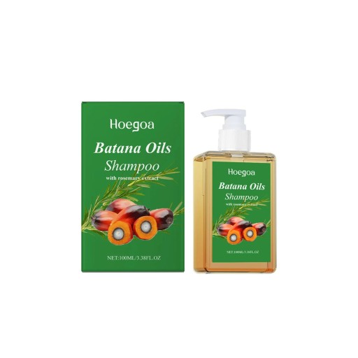 Champú fortalecedor con aceite de Batana 100 ml Anticaída Restauración del cabello dañado Limpieza profunda Cuidado anticaspa Crecimiento del cabello